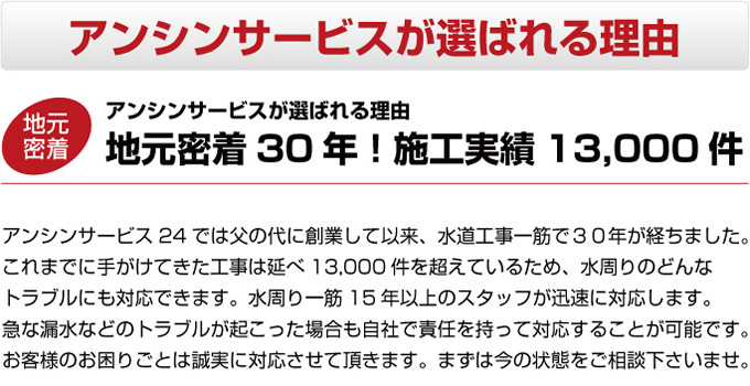 大阪 住宅設備 地元密着30年施工事例13000件